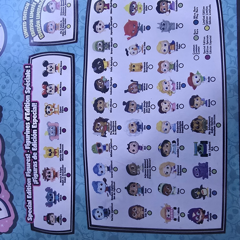 DISNEY DOORABLES SPECIAL EDITION SET COLLECT ALL 50 .